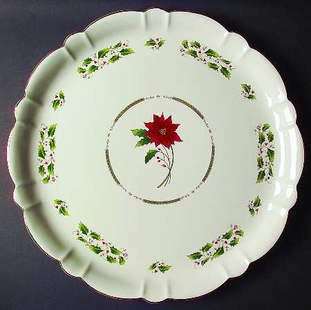 Holly Holiday Punch Underplate by Royal Limited