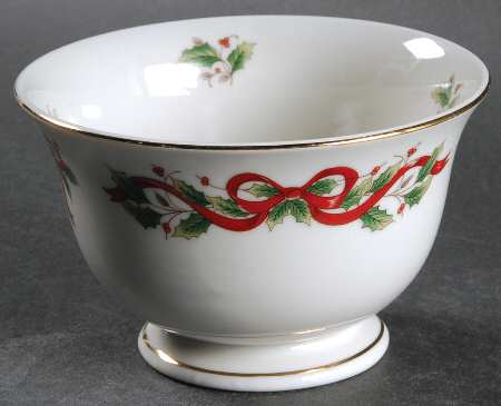 Holly Holiday Open Candy Dish by Royal Limited