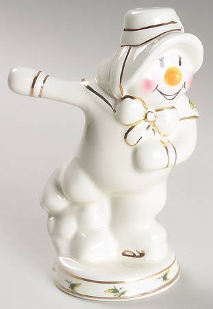 Holly Holiday Figural Salt Shaker