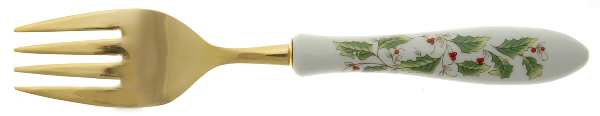 Holly Holiday Cold Meat Fork