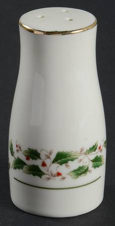 Holly Holiday Salt Shaker