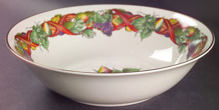 Holiday Harvest 9" Round Vegetable Bowl