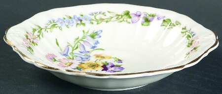 Garland (Smooth Gold Trim) Fruit/Dessert (Sauce) Bowl