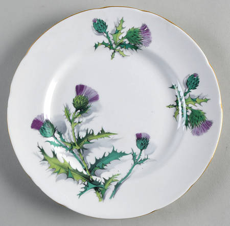 Queen O'Th' Highlands Salad Plate