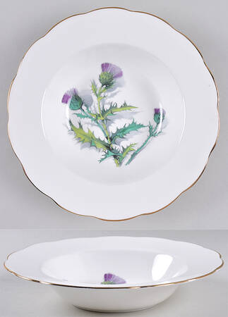 Queen O'Th' Highlands Rim Soup Bowl