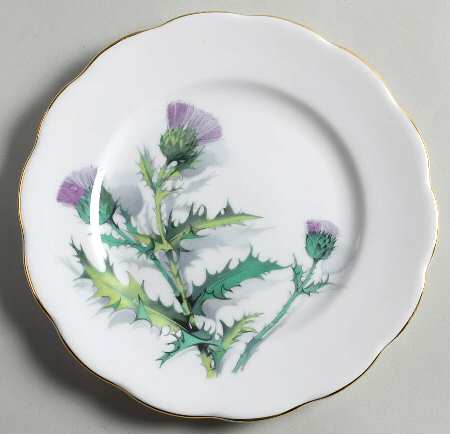 Queen O'Th' Highlands Bread & Butter Plate