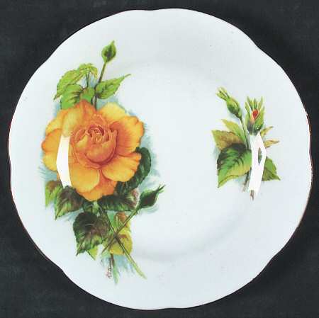 Wheatcroft Roses (England) Bread & Butter Plate