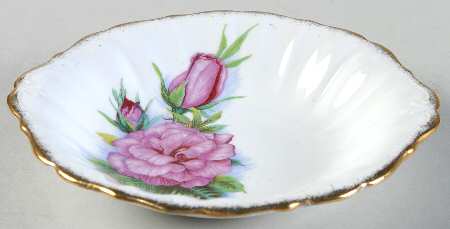 Wheatcroft Roses (England) 5" Sweet Meat Dish
