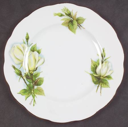 Wheatcroft Roses (England) Salad Plate