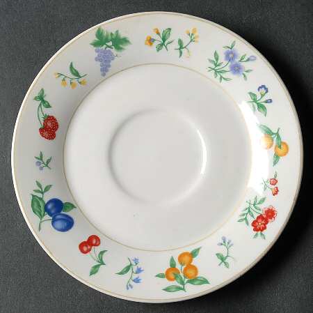 Chelsea (No Trim, Mustard Ring) Saucer
