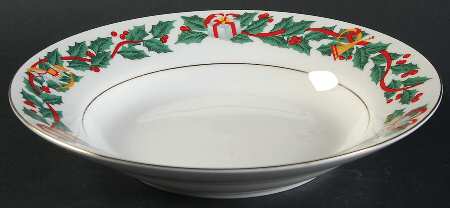 Christmas Eve Coupe Soup Bowl