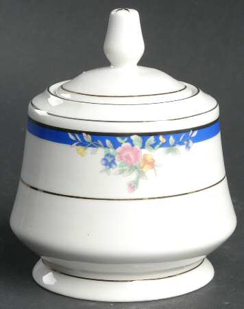 Morning Rose Sugar Bowl & Lid