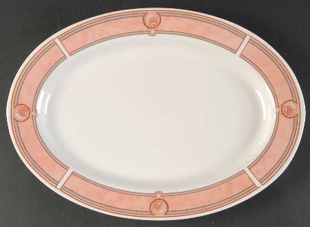 Seascape 14" Oval Serving Platter
