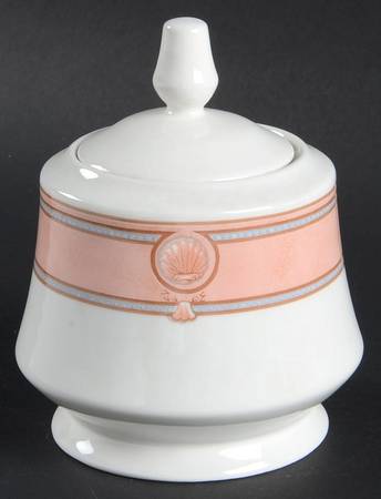 Seascape Sugar Bowl & Lid