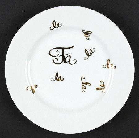 Deck the Halls (No Fruit) Dessert/Pie Plate