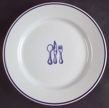 Dinnertime Luncheon Plate