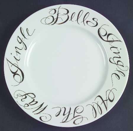 Jingle Bells Salad Plate