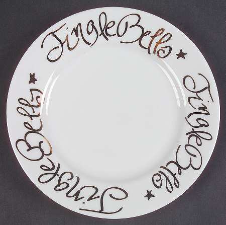 Jingle Bells Salad Plate