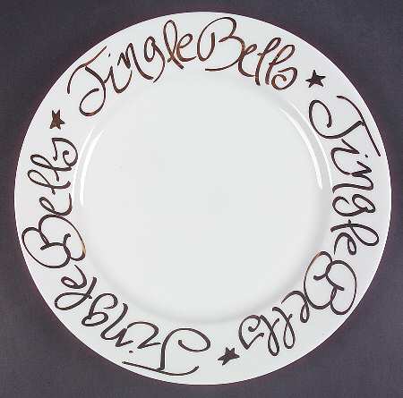 Jingle Bells Dinner Plate