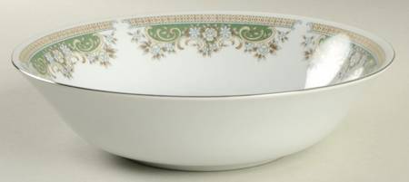 Alberta Platinum 9" Round Vegetable Bowl