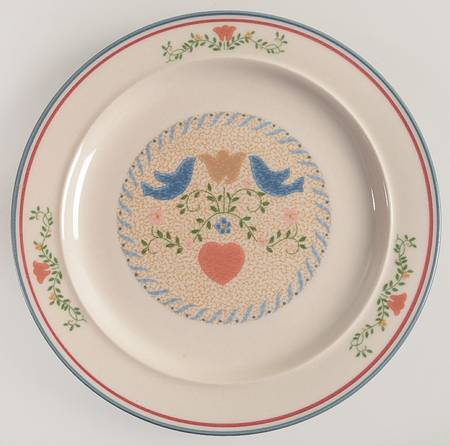 Country Cottage Salad Plate
