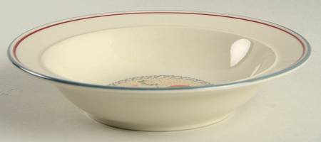 Country Cottage Rim Cereal Bowl