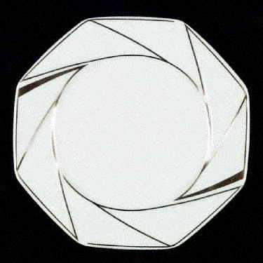 Crystalline White Salad Plate