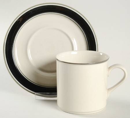 Dimension IV Flat Cup & Saucer Set