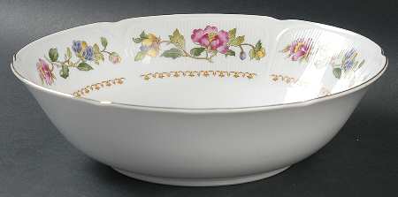 Fleur De Paradis 9" Round Vegetable Bowl