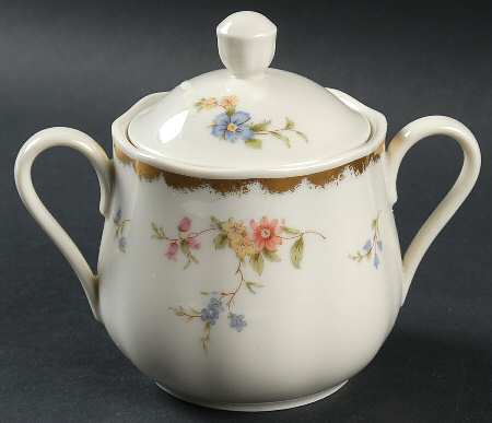 Garden Delight Sugar Bowl & Lid