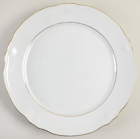 Golden Shell 12" Chop Plate (Round Platter)