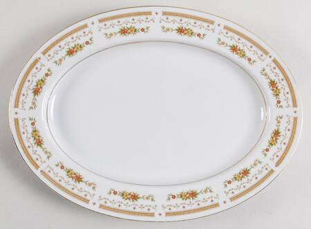 Hastings Rust 12" Oval Serving Platter
