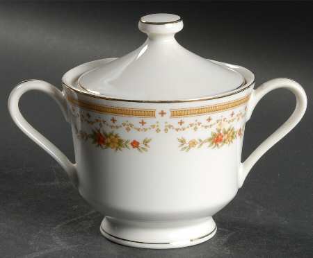 Hastings Rust Sugar Bowl & Lid
