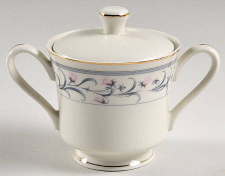 Highland Blossoms Sugar Bowl & Lid
