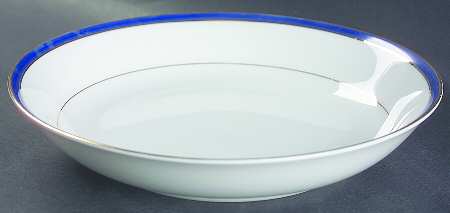 Highness Blue Coupe Soup Bowl