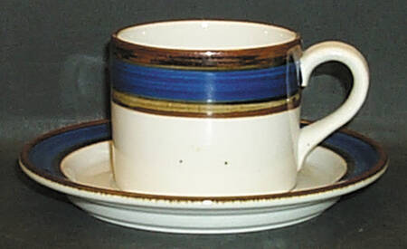 Ingrid Flat Cup & Saucer Set