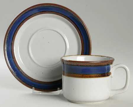 Ingrid Flat Cup & Saucer Set by Ranmaru
