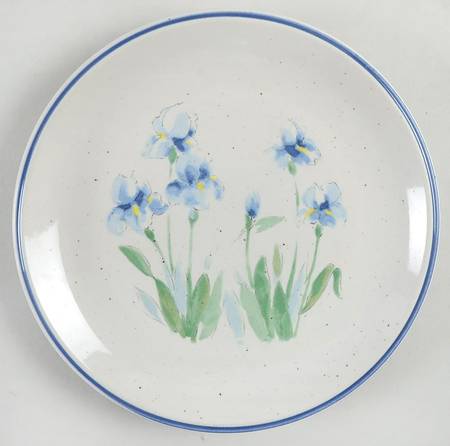 Iris Salad Plate