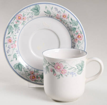 Flat Cup & Saucer Set