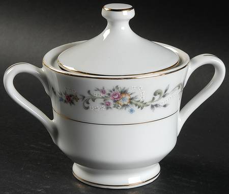 Limoge Sugar Bowl & Lid