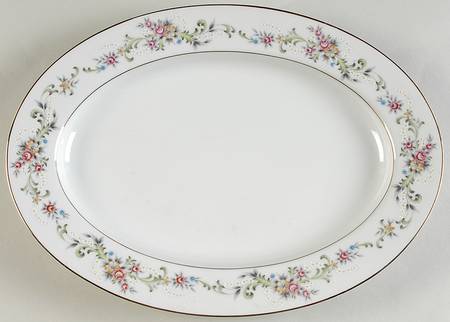 Limoge 12" Oval Serving Platter