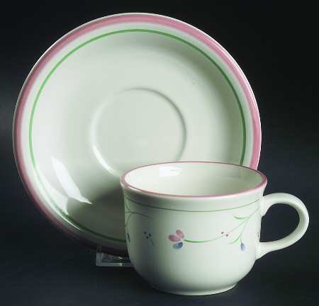 Nordic Wind Flat Cup & Saucer Set