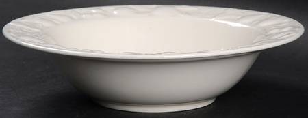 Orchard White Rim Cereal Bowl by Ranmaru