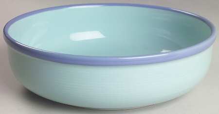 Pamona Seafoam 9" Round Vegetable Bowl