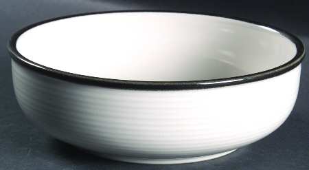 Pamona White Coupe Cereal Bowl