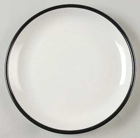 Pamona White Salad Plate