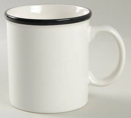 Pamona White Mug