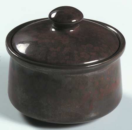 Potter's Choice All Rust Sugar Bowl & Lid