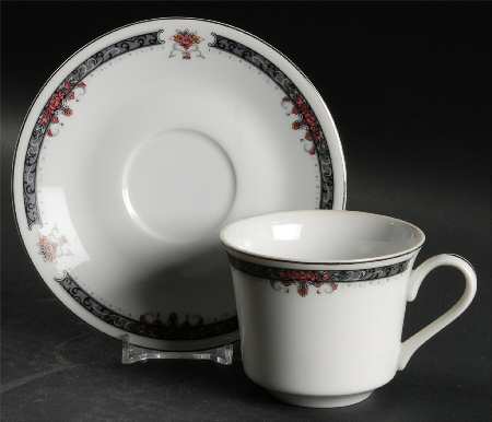 Prestige Flat Cup & Saucer Set