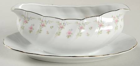 Printemps Gravy Boat with Attached Underplate